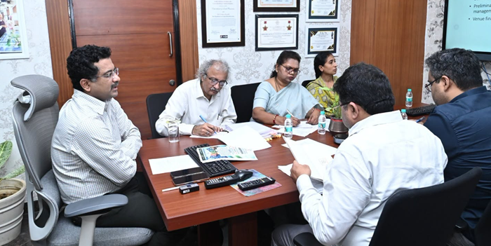 Principal Secretary Sonmani Bora takes review meeting